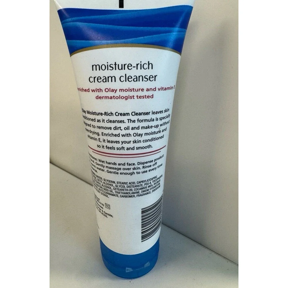 Olay Moisture-Rich Cream Cleanser with Vitamin E Normal to Dry Skin 7 oz